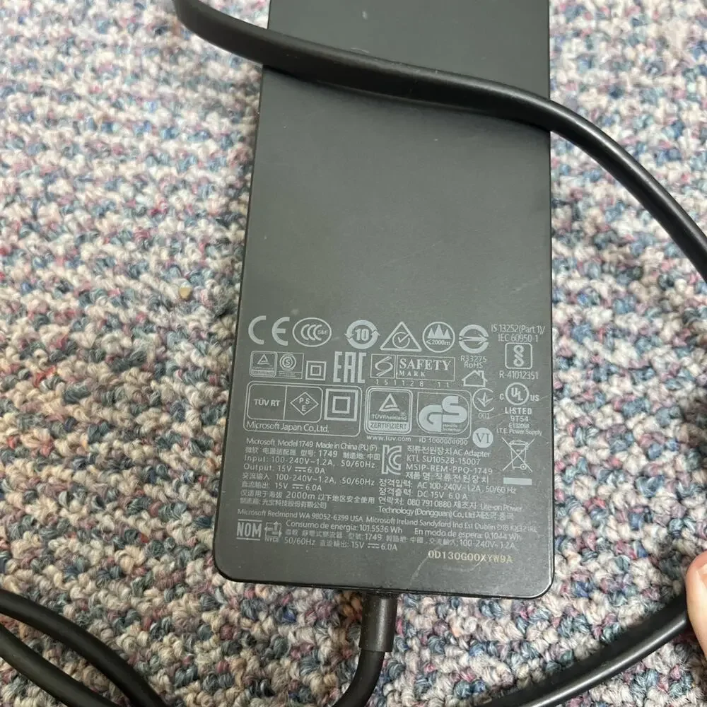 Microsoft Surface Dock Docking Station Model 1661 With Power Adapter
